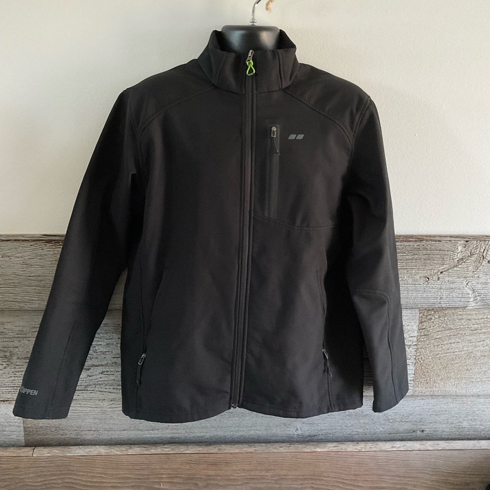 KOPPEN Men’s Medium Full Zip Lined Coat, Jacket Windbreaker